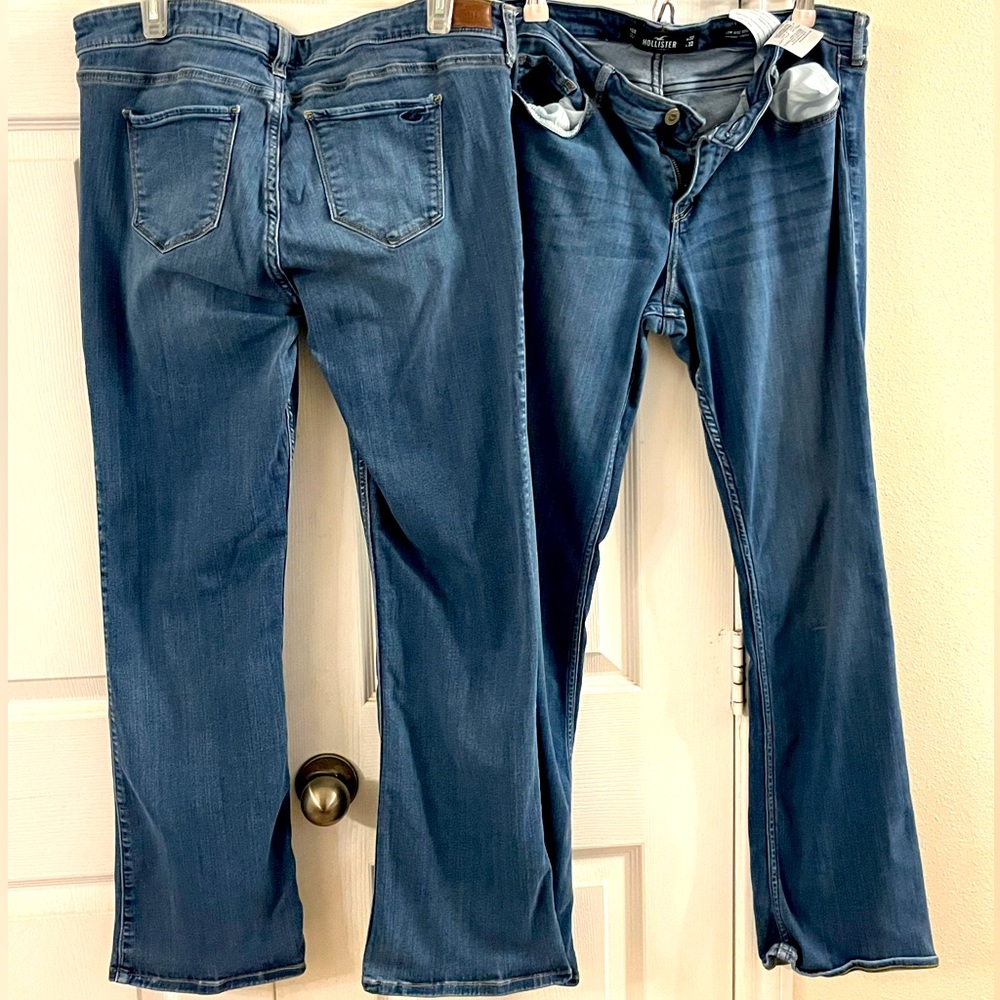 Hollister low rise bootcut jeans